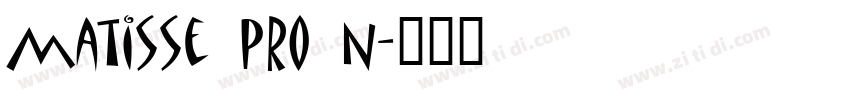 matisse pro n字体转换